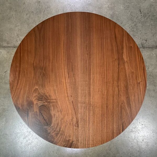 LGT48-Black Walnut Round Table Top - Image 3
