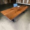 LGT46-Black Walnut Bookmatch Dining Table - Image 3