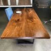LGT46-Black Walnut Bookmatch Dining Table